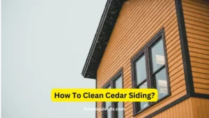 How To Clean Cedar Siding