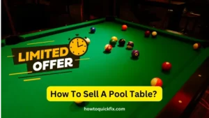 How To Sell A Pool Table