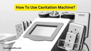 How To Use Cavitation Machine (1)