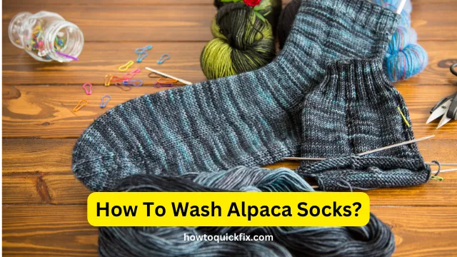 How To Wash Alpaca Socks