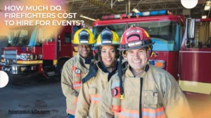 How much do firefighters cost to hire for events