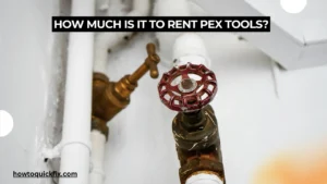 How much is it to rent pex tools