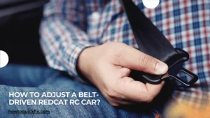 How to Adjust a Belt-Driven Redcat RC Car