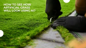 How to See How Artificial Grass Will Look Using AI