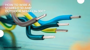 How to Wire a Starelo 30 Amp Outdoor NEMA L14-30C