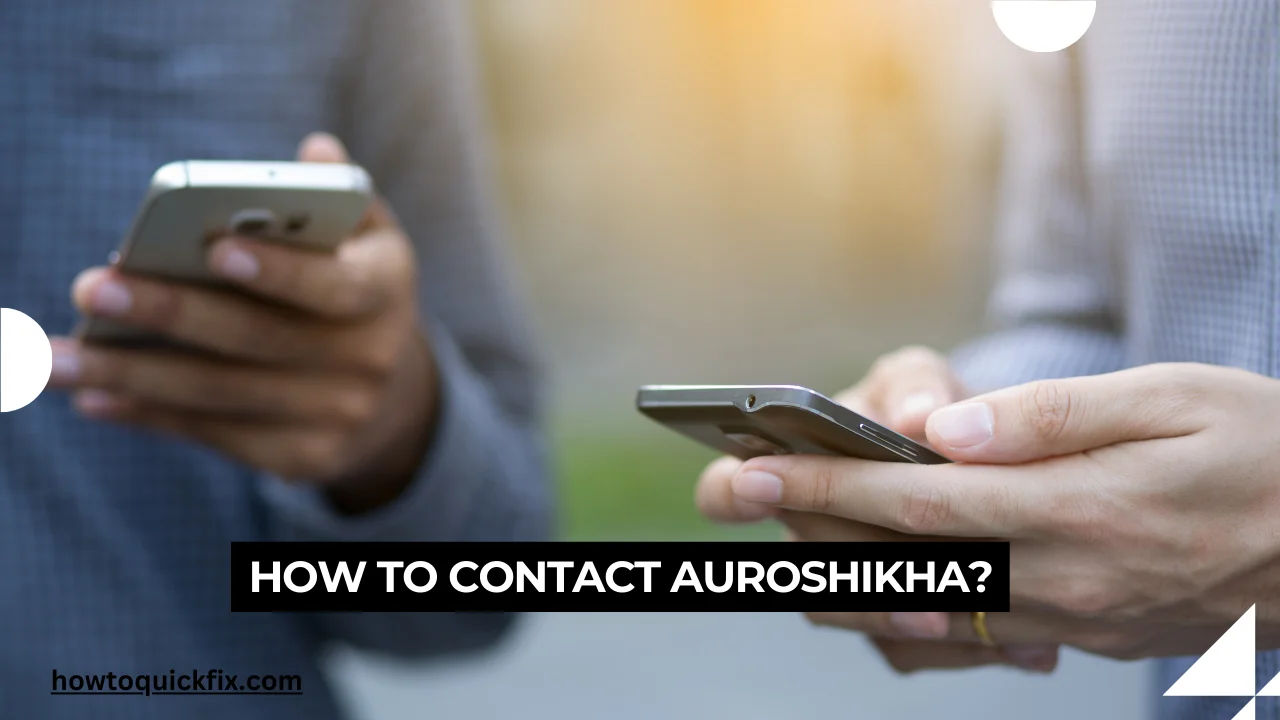 How to contact auroshikha